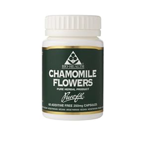 Bio Health Chamomile Flowers 250mg 60 Capsules