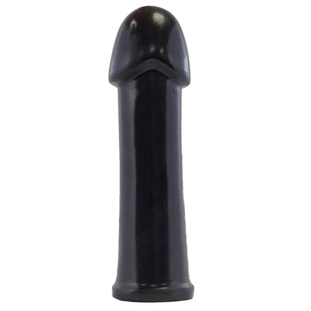 Prowler RED The Helmet 9 Inch Anal Adventures Penis Shaped Butt Plug - Black - Exciting Anal Play for Pleasurable Adventures