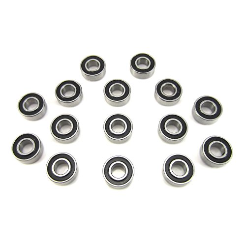 Traxxas 2WD Slash, Stampede Wheel, Hub, Trans Bearings, 5x11x4mm (15)