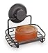 BINO SMARTSUCTION Bronze Shower Caddy, Soap Dish