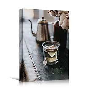 signwin Canvas Wall Art Tea Preparation Coffee Drinks...