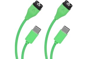 TUCANA Replacement Charge Cable Compatible with Garmin Watch (TypeC 2PCS)