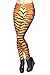 Alive Womens Digital Print High Waist Stretchy Ankle Sexy Leggings Tights (Tiger Print), One Size