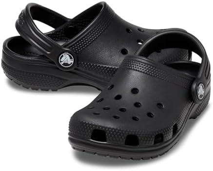 Classic Clog K Zuecos Unisex niños, Negro, 34/35 EU