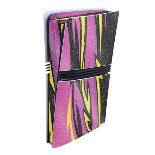 Glossy Glitter Gaming Skin Compatible with Sony PlayStation 5 PS5 Pro Console -…