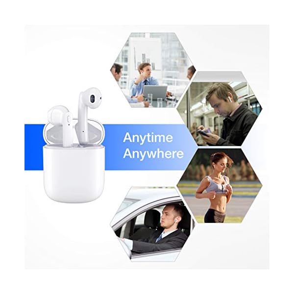 Wireless-Earbuds-Bluetooth-50-Headphones-True-Wireless-Headphones-In-Ear-Earphones-Hi-Fi-Stereo-Sound-Sweatproof-Earphones-Sport-Headset-30H-Cycle-Playtime-Built-in-Mic-with-Charging-Case Wireless Earbuds, Bluetooth 5.0 Headphones True Wireless Headphones In-Ear Earphones Hi-Fi Stereo Sound Sweatproof…