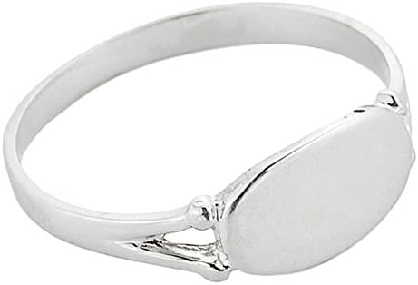 925 Sterling Silver Signet Ring for Women