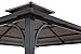 Sunjoy L-GZ340PST-3N-6 Gazebo Hardtop, 10' X 10', Faux Copper Top