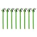 NUOLUX 8Pcs Cute Gel Ink Pen Cartoon Panda Hugs Bamboo Roller Ball Pens Black Ink 0.5mm