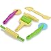 Caryko Set of 32 PCS Smart Dough Tools Kit with Models and Molds , Alphabet