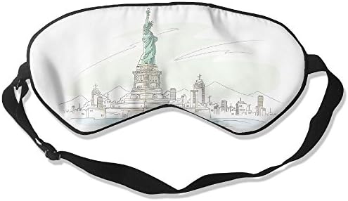 Ming Horse Adult Children Unisex Statue-of-liberty-wallpaper-4 Eyeshade Sleep Mask Eye Mask