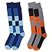 LULLABY KIDS Snow Ski Socks Full Terry Warm Skiing Socks Toddler Snow Socks Boys Thermal Socks Boys Ski Socks Snow Socks, 2 Pairs Diamond, 3-5 Years