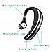Bluetooth Headset, Sunay Wireless Bluetooth Earpieces Headphones with Microphone Lightweight and Noise Reduction Earphones/Earbuds Handsfree For Smartphone and Driving,Running-Black