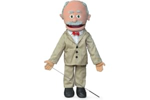 SILLY PUPPETS 25" Pops, Hispanic Grandfather, Full Body, Ventriloquist Style Puppet