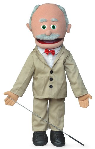 Pops, Hispanic Grandfather, Full Body, Ventriloquist Style Puppet, 65cm