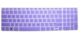CaseBuy Semi-Purple High Quality Ultra Thin Soft Silicone Gel Keyboard Protector Cover Skin for 15.6-Inch HP Pavilion ENVY 15 TouchSmart Sleekbook 15-j000 15-b000 15t-j000 15t-e000 15z-j000 15z-e000 15z-b000 Notebook PC, such as 15-e014nr, 15-e016nr, 15-e015nr, 15-j050us, 15-j032tx, 15-j030us, 15-j053cl, 15-j010us, 15-j011nr, 15-j023cl, 15-b085nr, 15-b150us, 15-b010us, 15z-b000, 15-b120us, 15-b140us US Layout Laptop (if your 