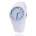 CdyBox Men Women Silicone Band Wristwatches Jelly Colorful Wrist Watch Analog Sports Watch Wholesale (10 Pack)