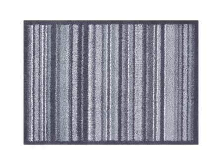 Turtle Mat, Small 40x60cm Slate Stripe Highly absorbent Indoor barrier mat with Multi-Grip backing