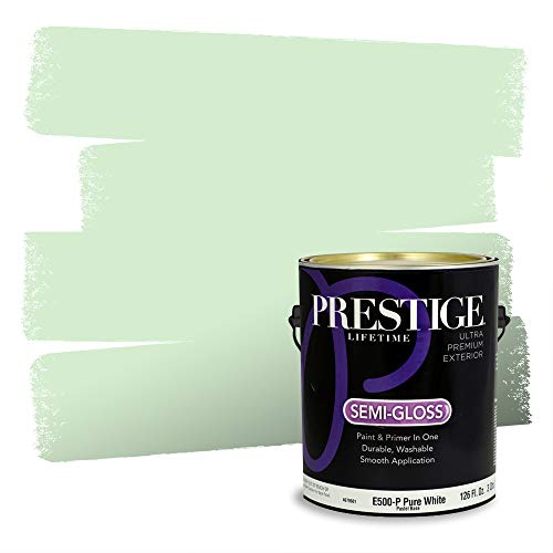 PRESTIGE Paints Exterior Paint and Primer In One, 1-Gallon, Semi-Gloss, Compara…