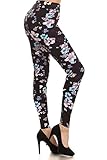 Print Leggings Orchidia (N390-PLUS)