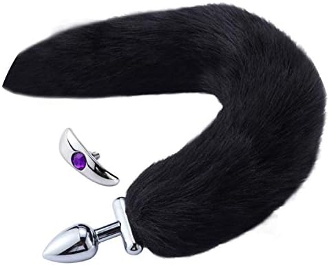 Funny Top Sale S Vibes 8 Styles Thick Faux Fox Tail Stainless Steel Fun Romance Play Party to-y Love Gift,Large Vibrea-dors Women High Speed 12 Speeds