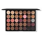 Morphe Pro 35 Color Eyeshadow Palette Matte 35N - Professional makeup powder palette with intense pigment