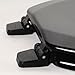 Comfort Seats C1B4E290 Deluxe Molded Wood Toilet Seat, Elongated, Black