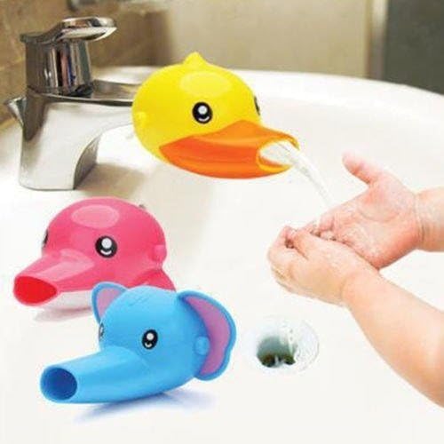 XXMIAO Faucet Extender For Helps Children Toddler Kid Hand Washing in Bathroom Sink New 1