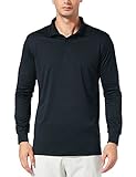 Baleaf Men's UPF 30+ Performance Quick Dry Golf Solid Polo Active Shirt