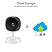 Security Camera, Lensoul 1080P HD Wireless IP Camera Built in Two-Way Audio, Motion Detection, 2.4GHz Security Surveillance CCTV Camera Night Vision-Cloud Service Available