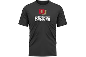 CAMPUS LAB Official NCAA Collegiate Men's Sport Active T-Shirt Primary Logo Charcoal Collection