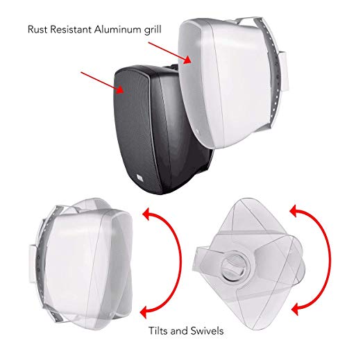 Osd Audio 5 25 Bluetooth Outdoor Patio Speaker Wireless Pair
