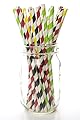 Race Car Straws, Racing Cars Party Supplies (25 Pack) - Indy 500 Race Car Party Decorations, Driving Stoplight Straws, Racecar Cars Birthday Party Straws