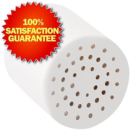 Universal Shower Filter Replacement Cartridge - Works Best with Any Similar Shower Head Filter - Water Softener - Remove Chlorine &amp; Hard Water - By Natural Rapids