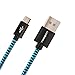 Micro USB Cable, Luxebell 2 Pack 4.9ft Nylon Braided High Speed USB 2.0 Charging Cords with Aluminum Connectors for Samsung, Nexus, LG, Motorola, Android Smartphones and More