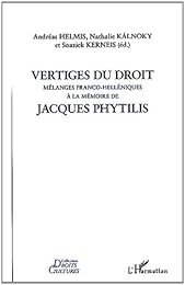 Vertiges du droit