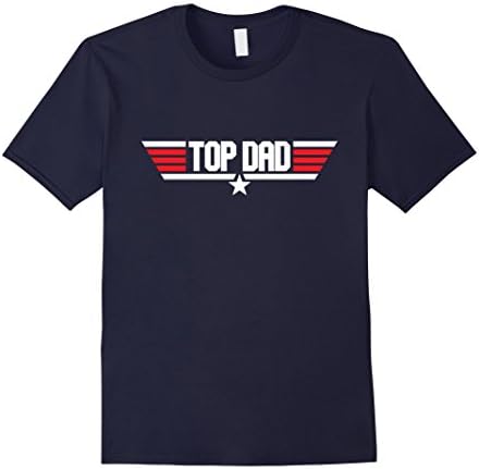 Men's Father's Day "Top Dad" T-Shirt XL Navy