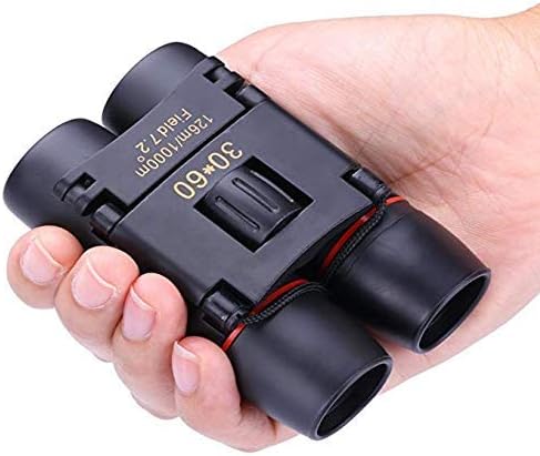 Binoculars for Kids, 30x60 Compact Binoculars for Birding Wide Toys for 3-12 Year Old Boys Girls 2019 Christmas Toys for 3-12 Year Old Girls Boys Girls Stocking Fillers Black TG07