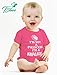 Tstars Unisex- I'M Not A Princess Baby Bodysuit Newborn Wow Pink