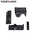 PeleusTech Worker Front and Side Rail Adapter Picatinny Base Set for Nerf Stryfe Blaster - Black