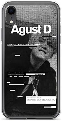 iPhone 6 Plus/6s Plus Pure Clear Case Cases Cover AGUST D Phone Case BTS V3