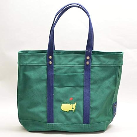 Amazon 19マスターズ公式グッズ トートバッグ 緑 Canvas Tote Green 限定品 タイガーウッズ復活優勝 現地直接買い付け おもちゃ ホビー