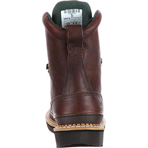 Georgia Men's Giant Work Boot-M Farm and Ranch, Soggy Brown, 11 M US - Thumbnail 3