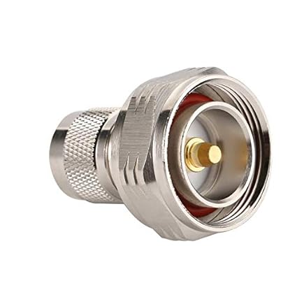 L29 7/16 DIN Microondas RF Adaptador coaxial DIN Macho a N Macho ...