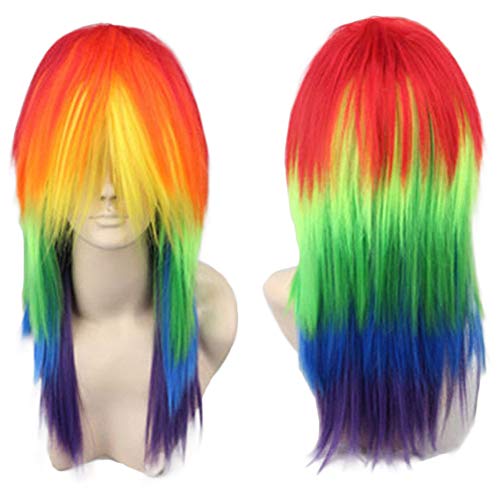 colored cosplay wigs