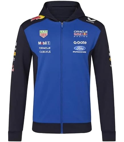 Amazon.com: Castore Red Bull Racing F1 2025 Team Full Zip Hooded
