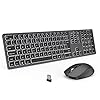 Wireless-Backlit-Keyboard-and-Mouse-Combo-Jelly-Comb-Illuminated-Rechargeable-USB-Keyboard-and-Mice-Qwerty-UK-Layout-for-PC-Laptop-Computer-with-Windows-System-24-G-Wireless-Space-Gray Wireless Backlit Keyboard and Mouse Combo, Jelly Comb Illuminated Rechargeable USB Keyboard and Mice Qwerty UK Layout…