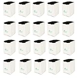 Bio Blooms Poly Grow Bags - UV Stabilized, Long Life Bags For Small And Medium Plants. [16Cms(L)X16Cms(W)X30Cms(H)] Pack Of 20