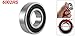 uxcell a11111600ux0015 15mm x 32mm x 9mm Width Single Row Deep Groove Sealed Radial Ball Bearing 6002RS, 1.26