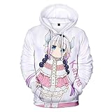 Siawasey Anime Miss Kobayashi's Dragon Maid Hoodie Jacket Hoody Pullovers Sweatshirt Fleeces Costume